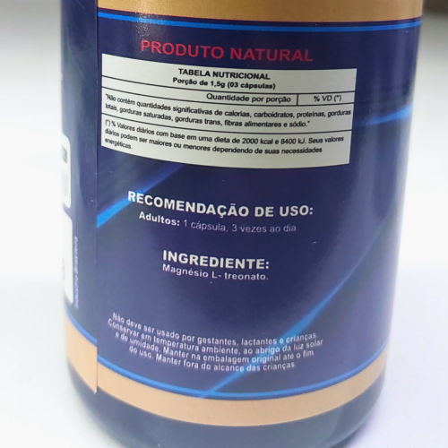 Magnésio L-Treonato Biodobrasil 60 cápsulas - Image 3